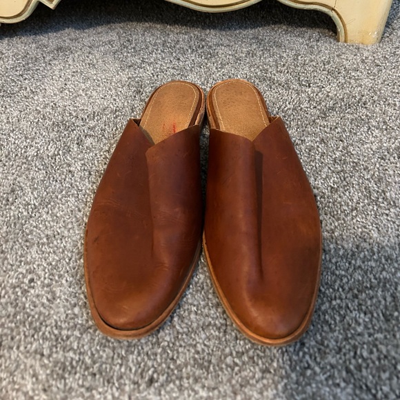 Rare Osborn Leather Mules - Picture 1 of 4